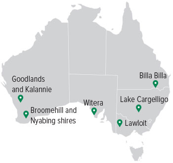 Grower map