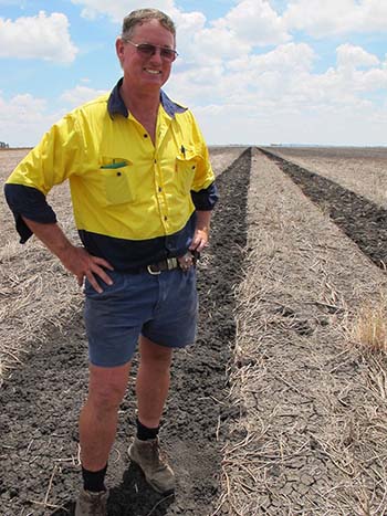 Queensland grower St John Kent is open to considering joint ventures in his business structure. PHOTO GRDC