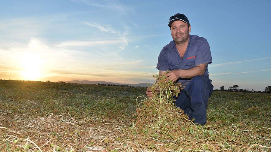 David Giddings, from the Lower Eyre Peninsula, says he has learnt about the importance of getting crops in dry this year. PHOTO Emma Leonard