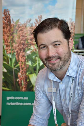 Sean Coffey, NVT senior manager. PHOTO GRDC