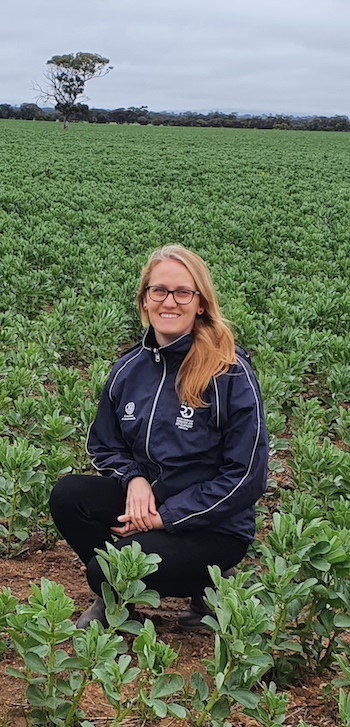 SARDI research scientist Sara Blake. Photo: PIRSA