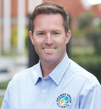Grower Group Alliance head of projects Dr Daniel Kidd leads the ‘Closing the economic yield gap of grain legumes’ project.
