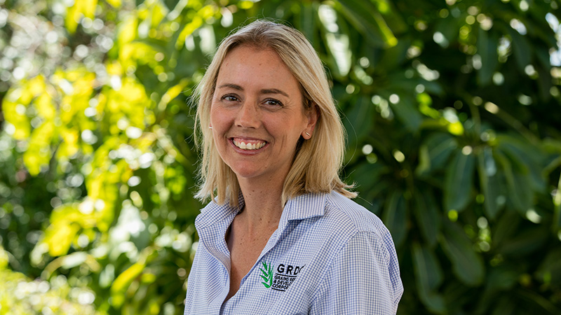 Image of GRDC Growers Relations Manager Rebecca Raymond.