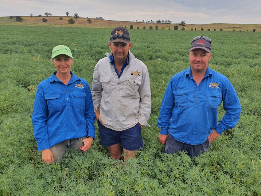 Growers Toni and Peter Unger