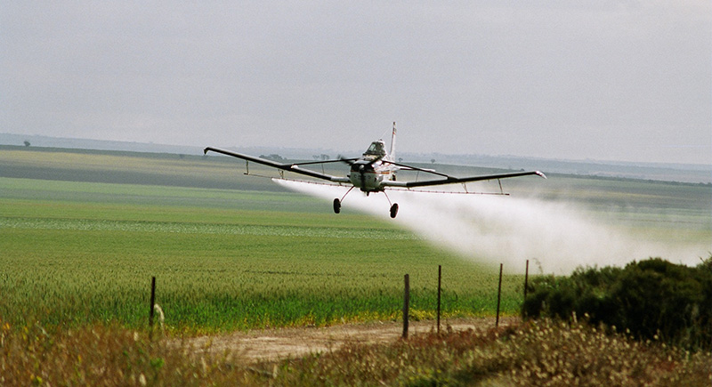 Image of a crop plane.